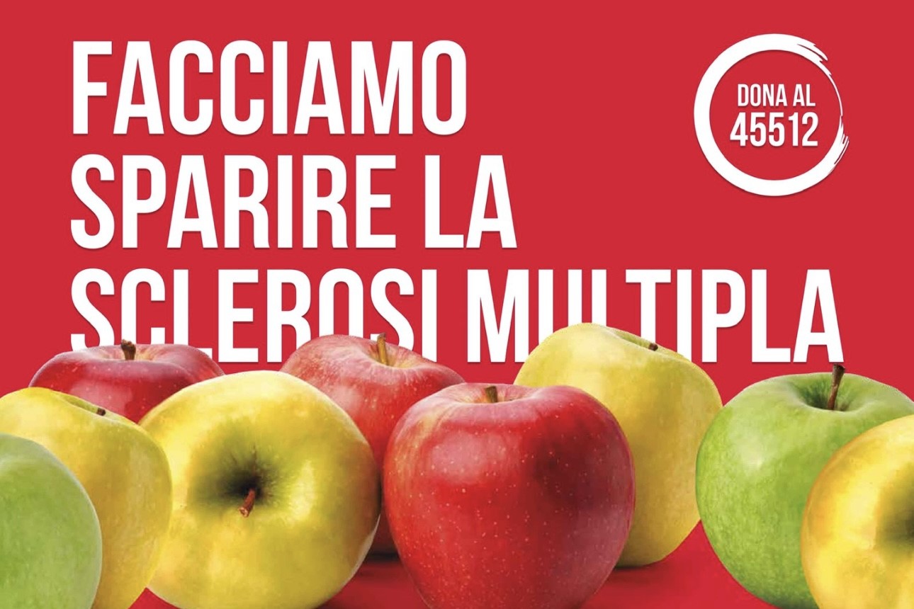 Il 4 e 5 ottobre torna la Mela di “AISM” presso il Centro Commerciale l’Aliante