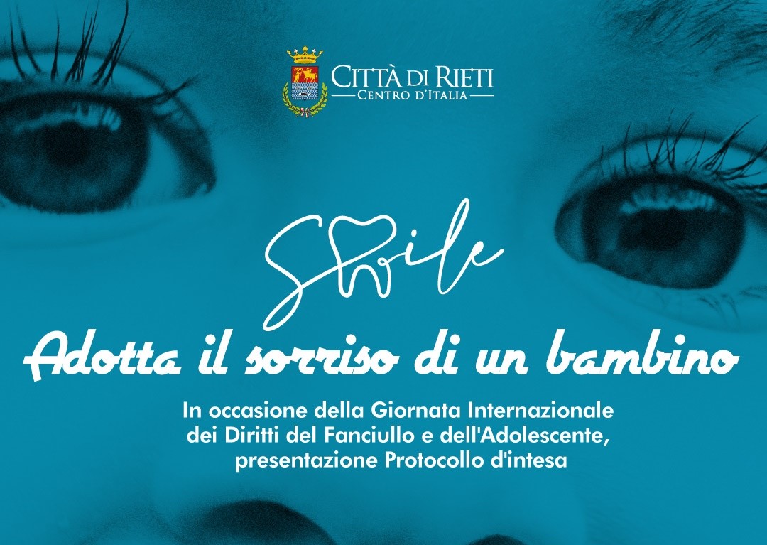 L’Assessore alle Politiche Sociali e Andi presentano: “Adotta il sorriso di un bambino”