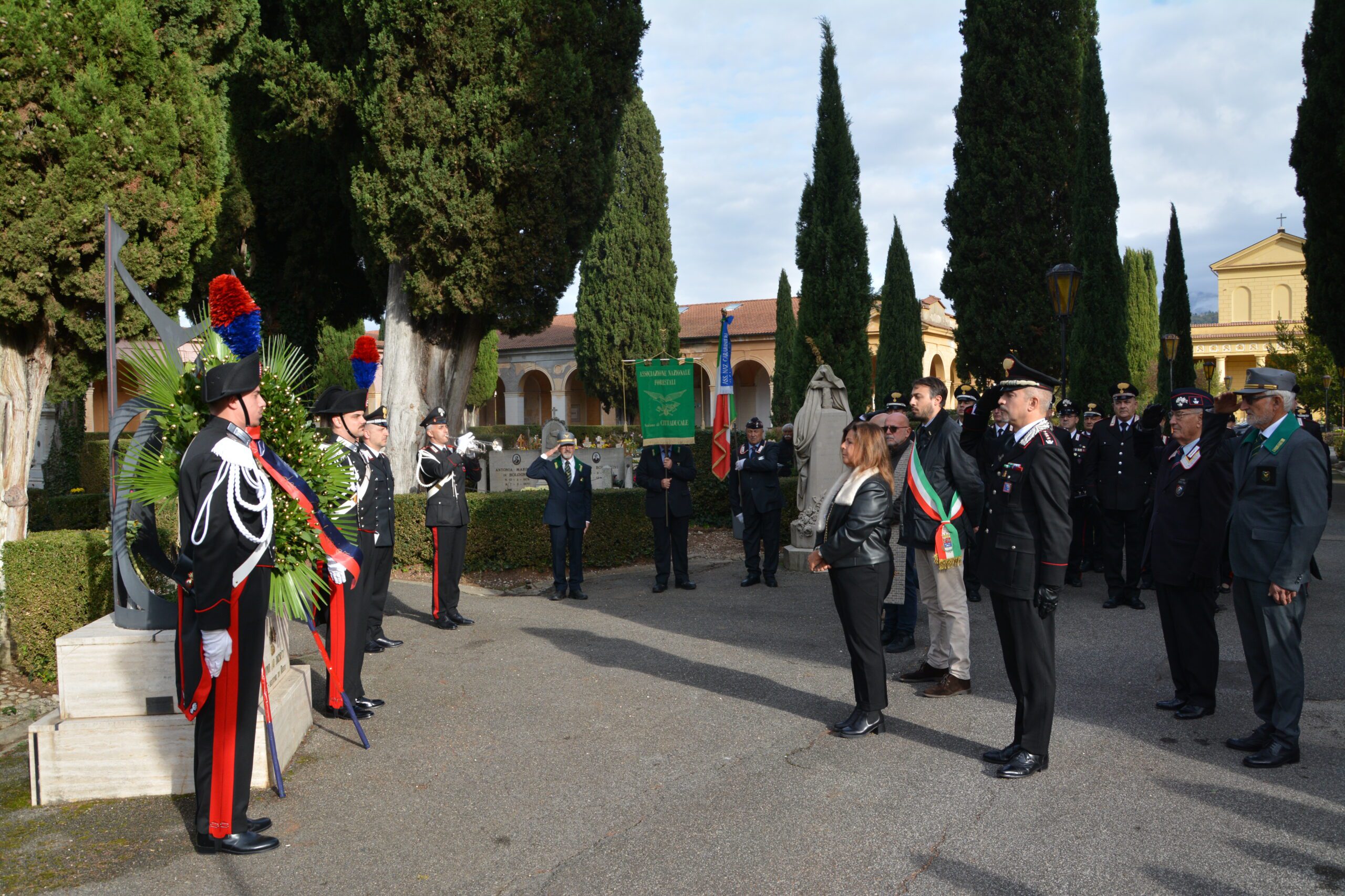 I Carabinieri commemorano i caduti dell’Arma con un pensiero commosso al tenente colonnello Branchinelli