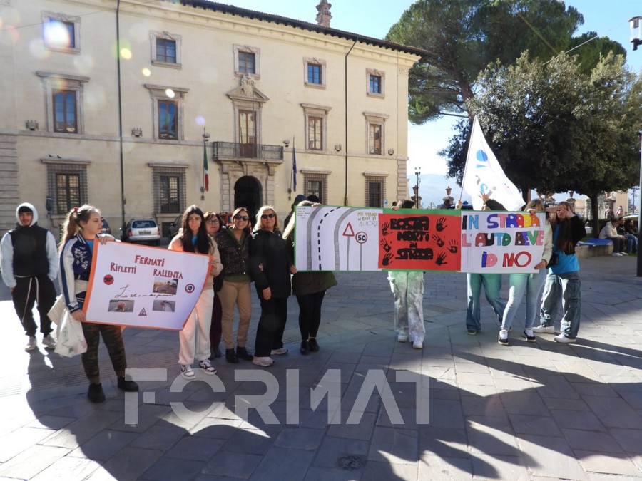 Rieti unita per la Sicurezza Stradale: celebrata la Giornata Mondiale ONU in ricordo delle Vittime della Strada