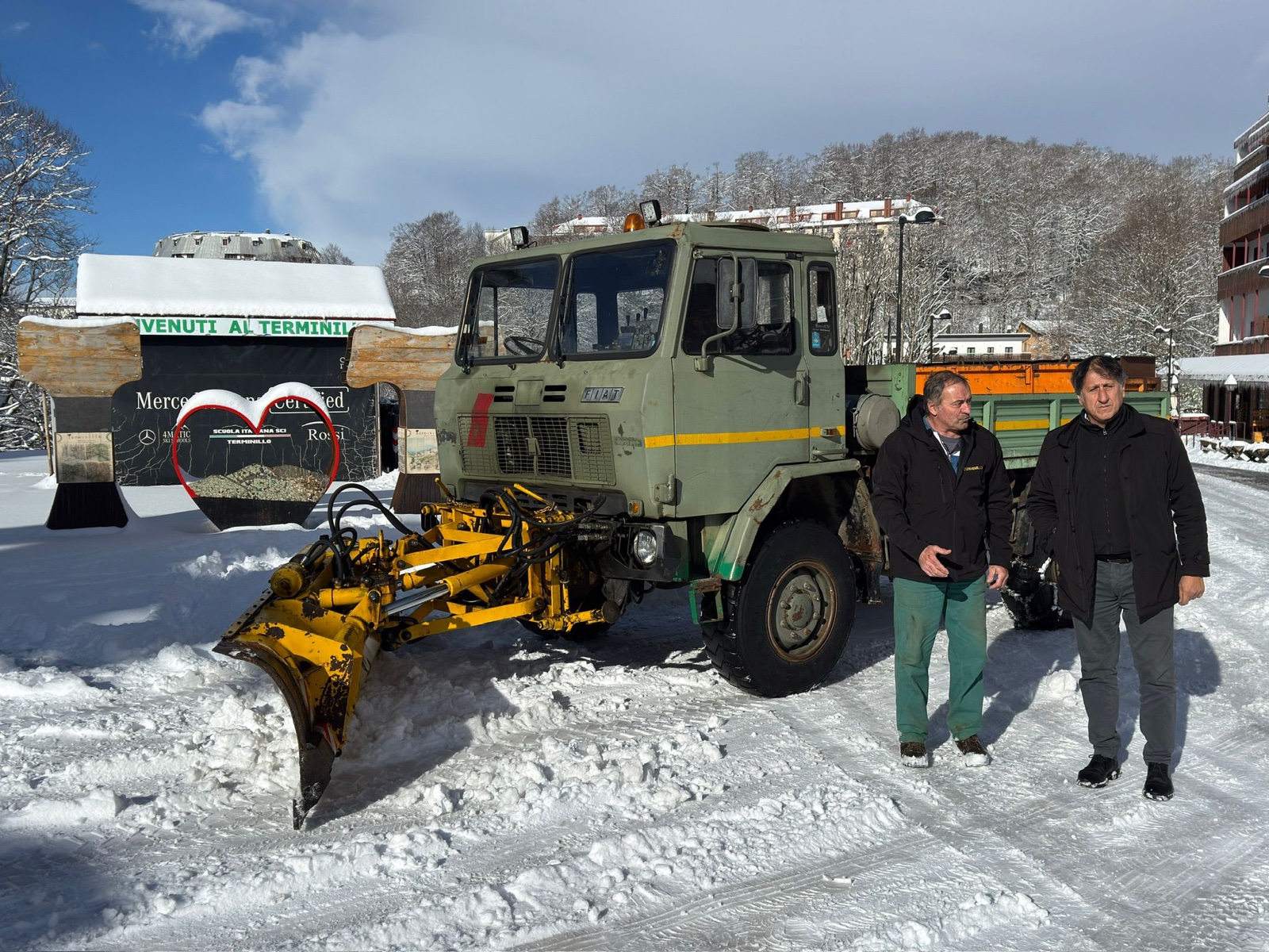 Terminillo, Nobili: “Attivato il piano neve del Comune”