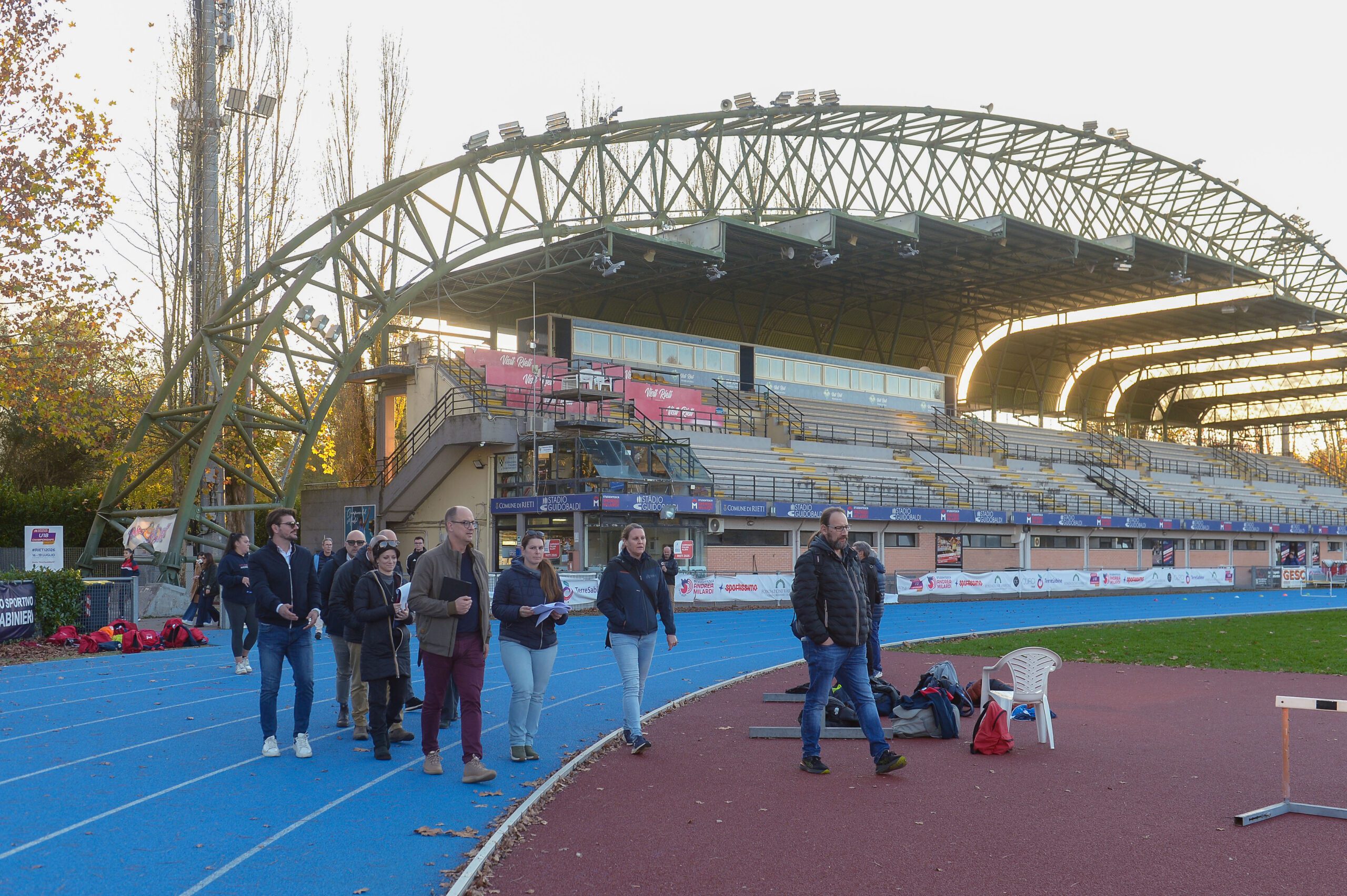 Rieti 2026, European Athletics in città per la site visit