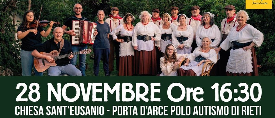 Santa Barbara nel Mondo, oggi a Sant’Eusanio il concerto solidale del coro “Rieti Canta”