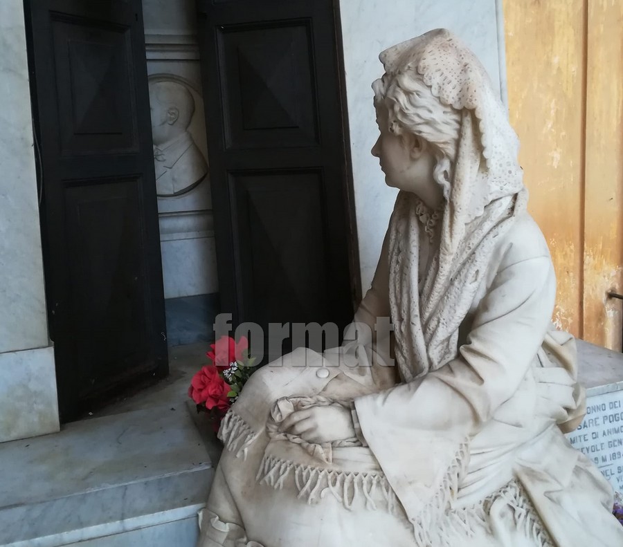 Cimitero reatino, le tappe della tradizione: il monumento Poggi