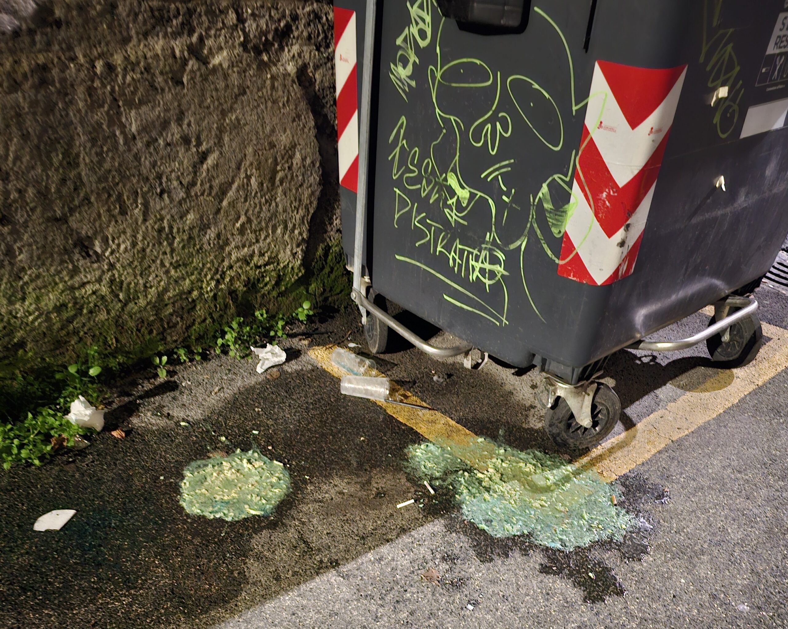La segnalazione: via Sant’ Agnese nel degrado nei fine settimana