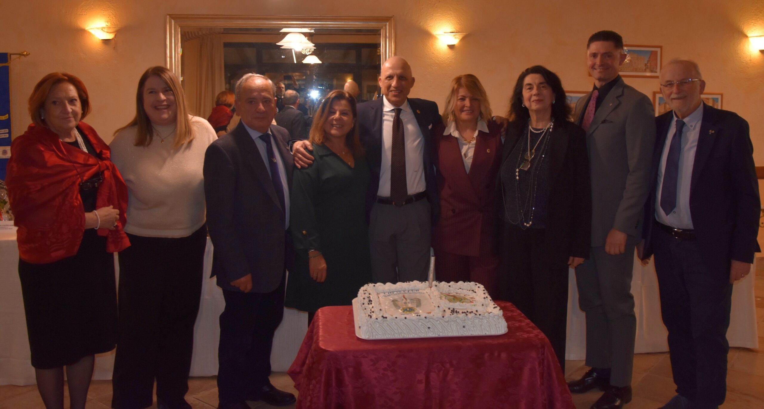 Lions Club Amatrice Micigliano Terminillo e Ancri Rieti insieme per la festa degli Auguri