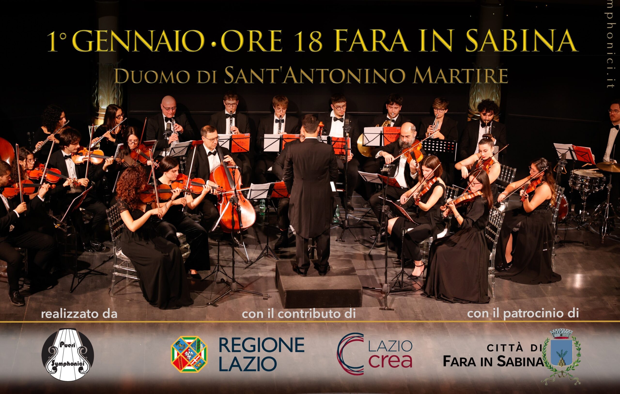 A Fara in Sabina il Gran Concerto di Capodanno