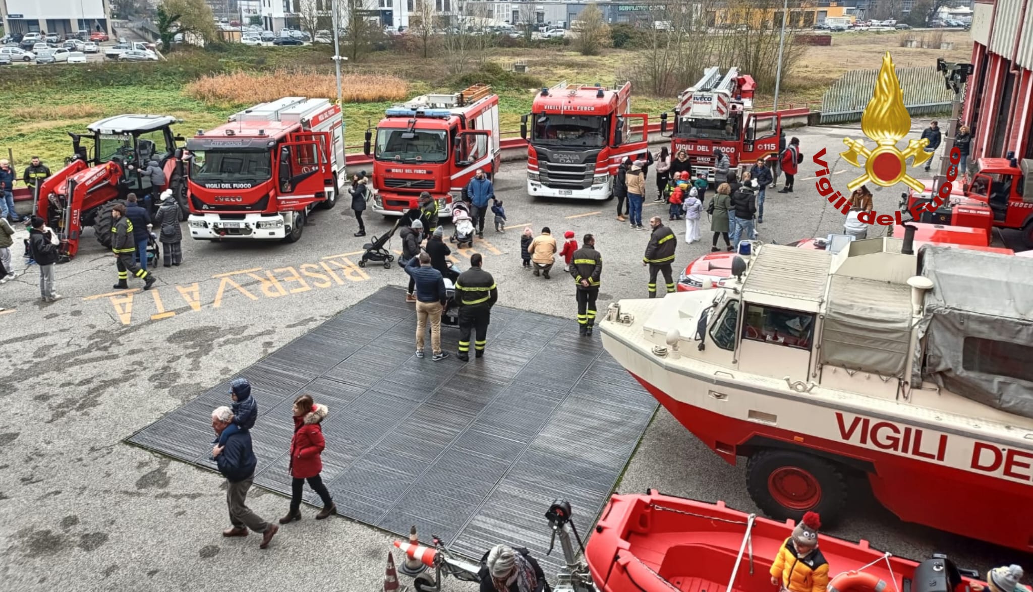 Commemorazioni per Santa Barbara: la città si stringe attorno ai Vigili del Fuoco