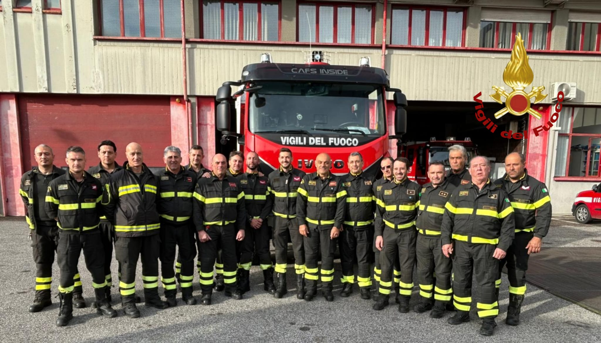 Potenziato il distaccamento dei Vigili del Fuoco di Posta: in servizio la nuova Aps di ultima generazione