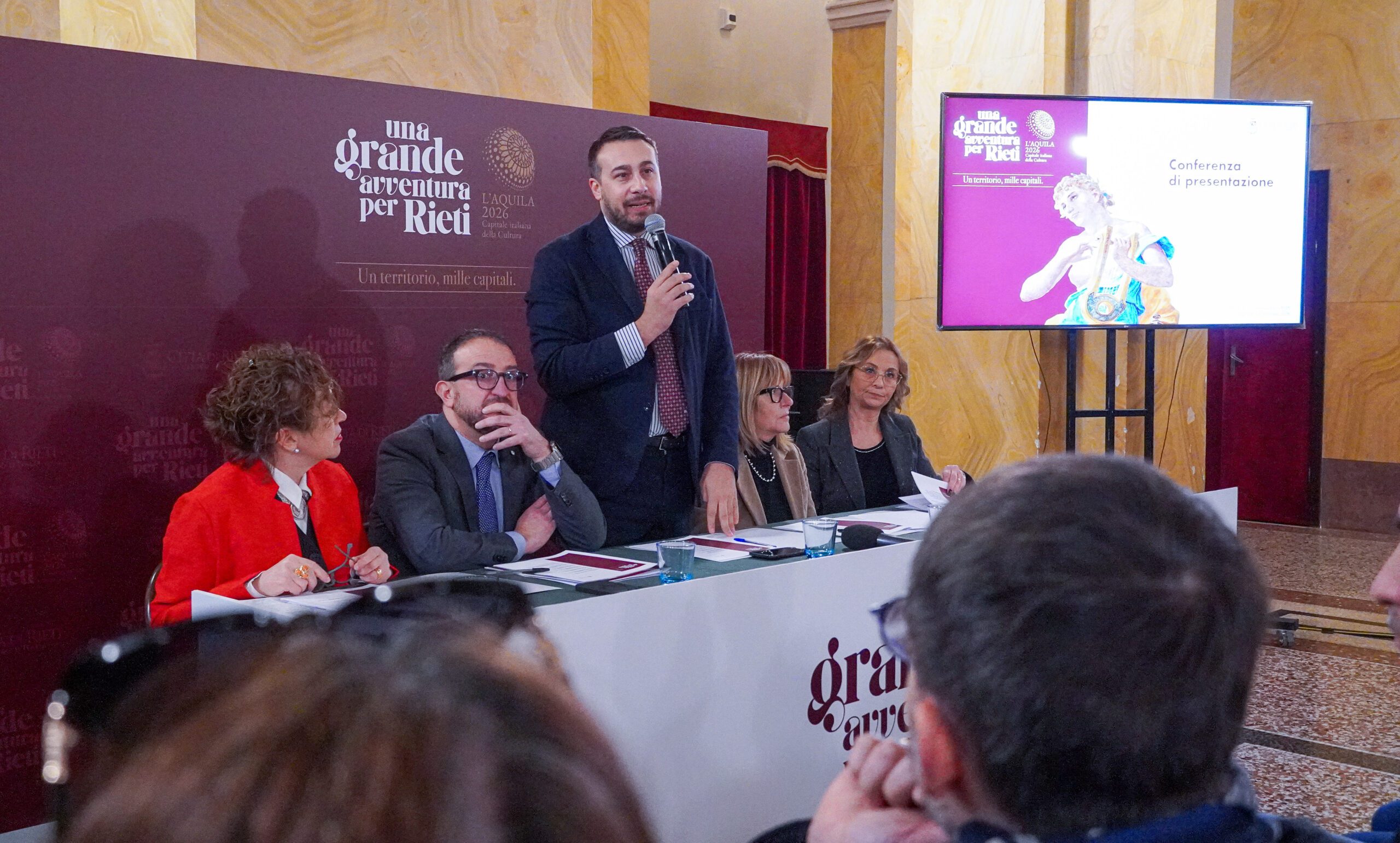 L’Aquila Capitale Italiana della Cultura 2026  “Una grande avventura per Rieti”: presentate le attività della nostra città