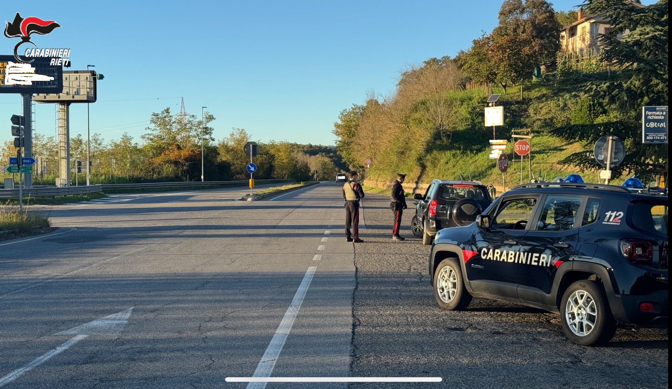 I Carabinieri arrestano un giovane che trasportava un chilo di sostanza stupefacente