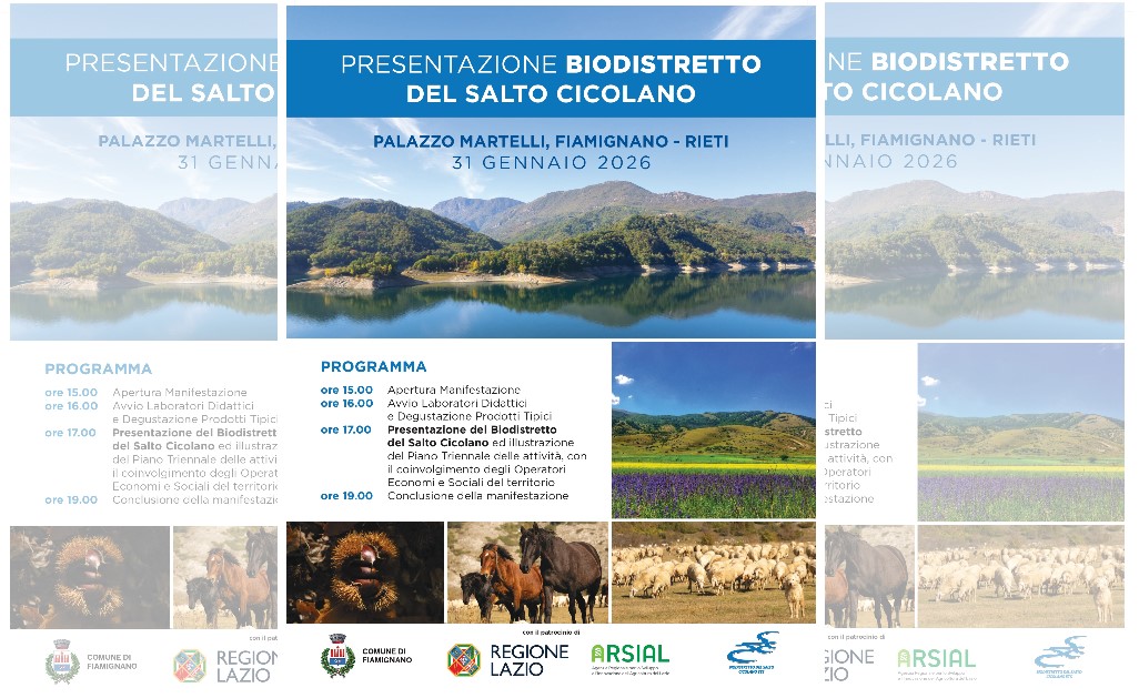 presentazione biodistretto Fiamignano presentazione biodistretto Fiamignano