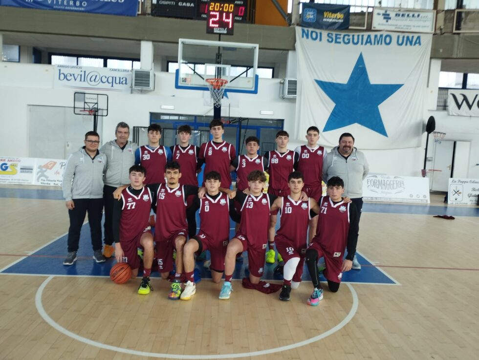U17 Eccellenza, vittoria per 50-78 contro la Stella Azzurra Viterbo