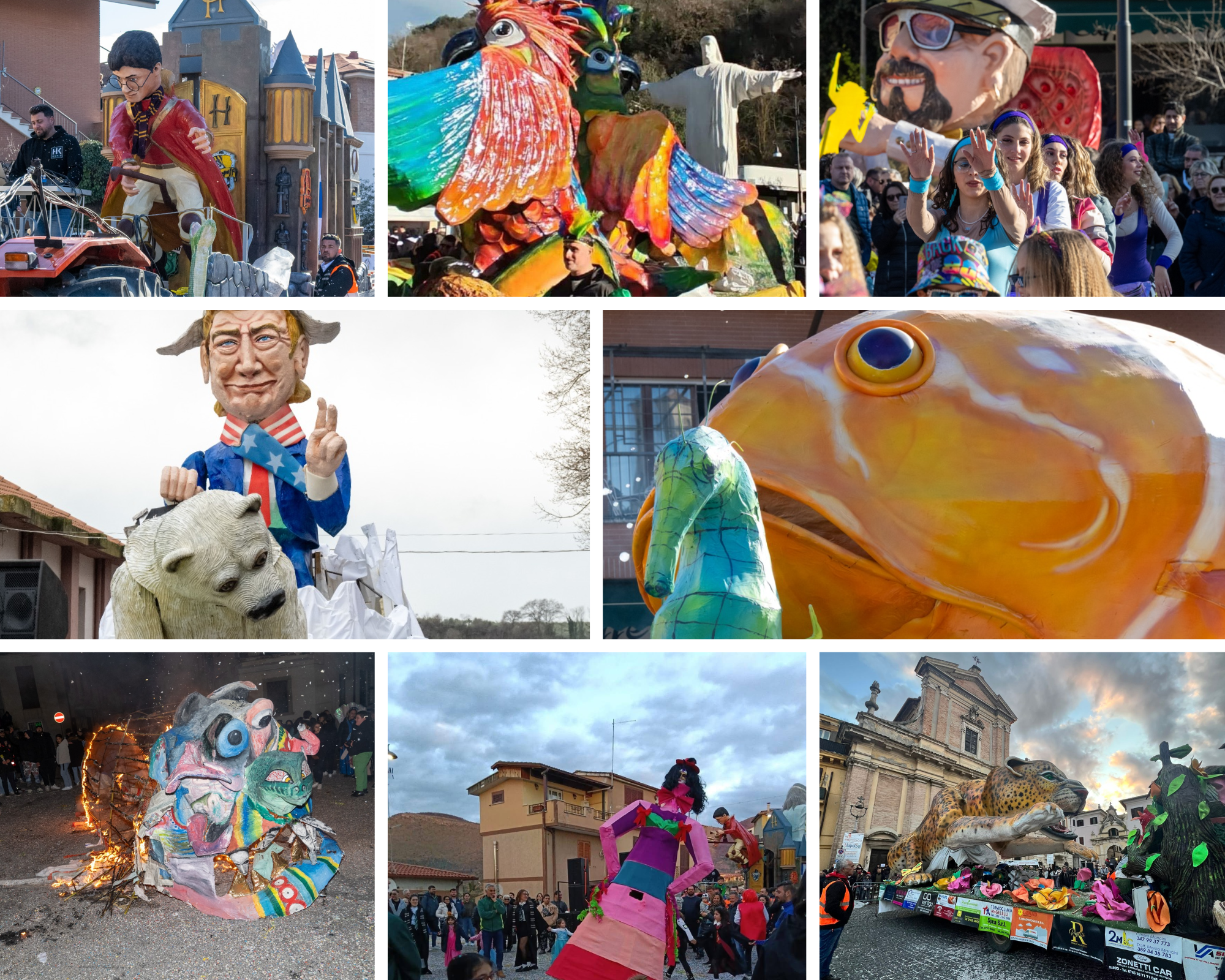 Fara in Sabina chiude in trionfo il Carnevale 2026: un mese di festa consacra uno dei Carnevali più grandi del Centro Italia