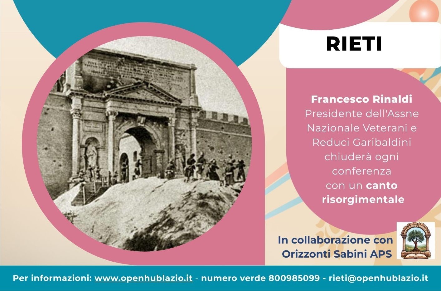 OpenCultura presenta “La Breccia di Porta Pia”_ quarto incontro