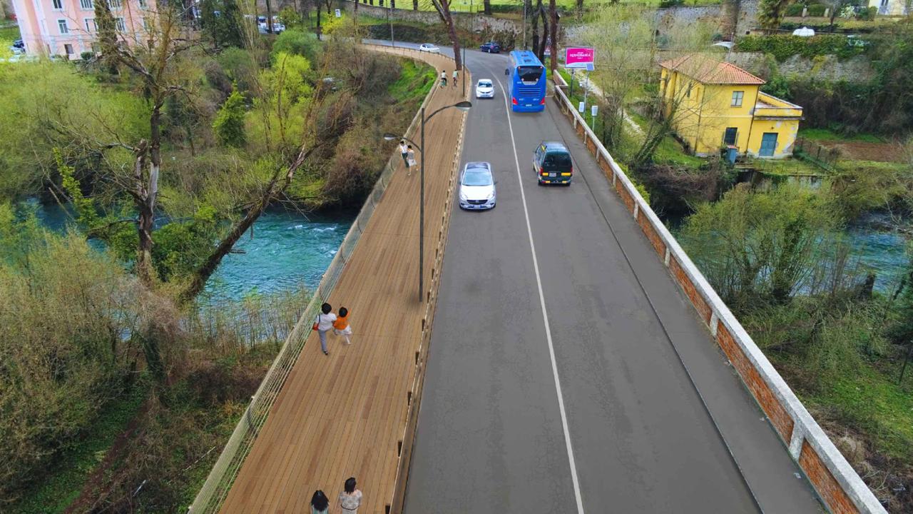Nuovo ponte ciclopedonale di Porta d’Arce: il progetto
