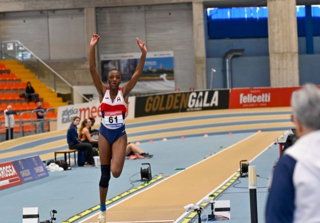 Raffaella Tsimi Atana dello “Jucci” trionfa ad Ancona e conquista il titolo italiano juniores nel salto triplo