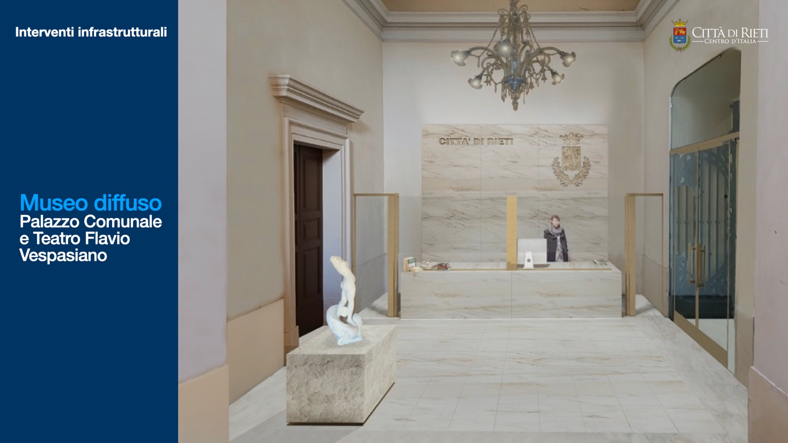 Museo Diffuso, da oggi i lavori per la musealizzazione del piano nobile del Palazzo comunale