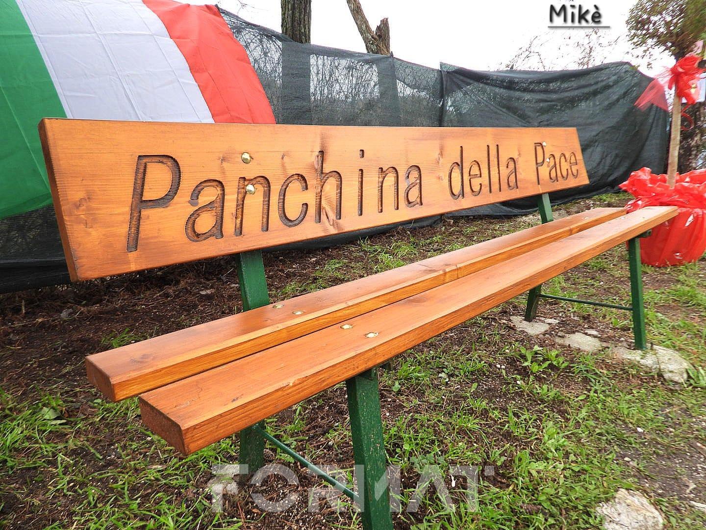 Panchina della Pace phM.D’Alessandro
