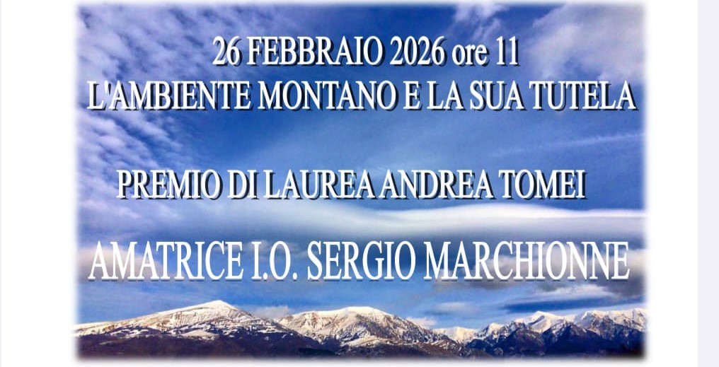 CAI Amatrice: convegno sull’ambiente montano e Premio Andrea Tomei
