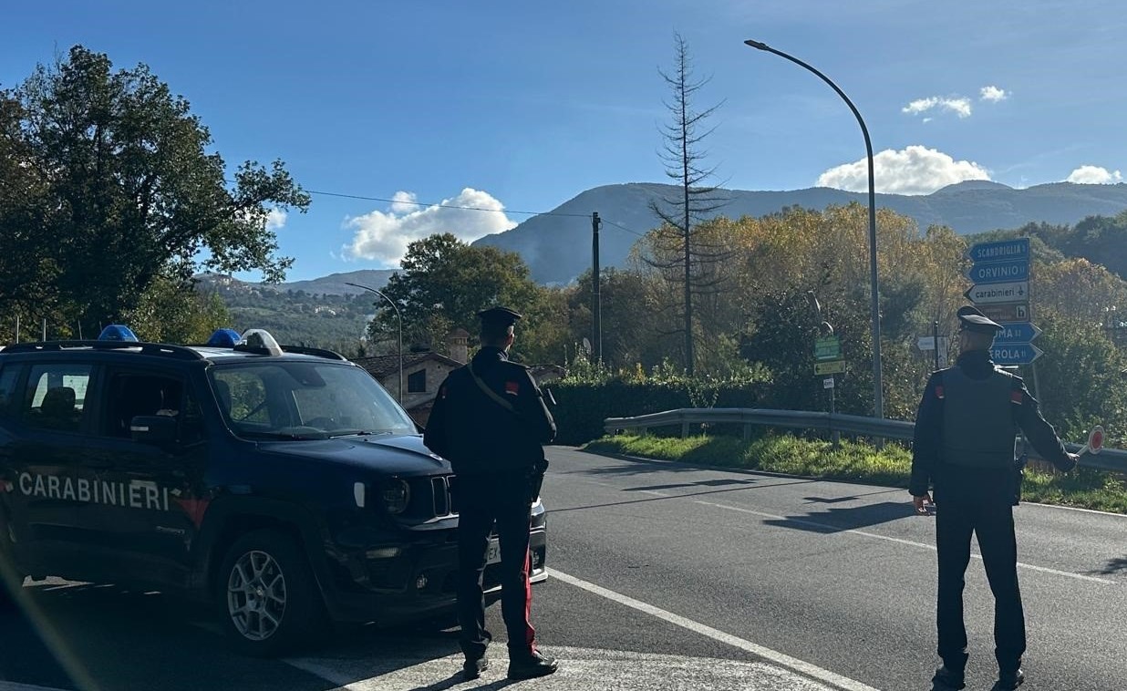 5 persone denunciate per guida in stato di ebrrezza o sotto l’effetto di sostanze stupefacenti