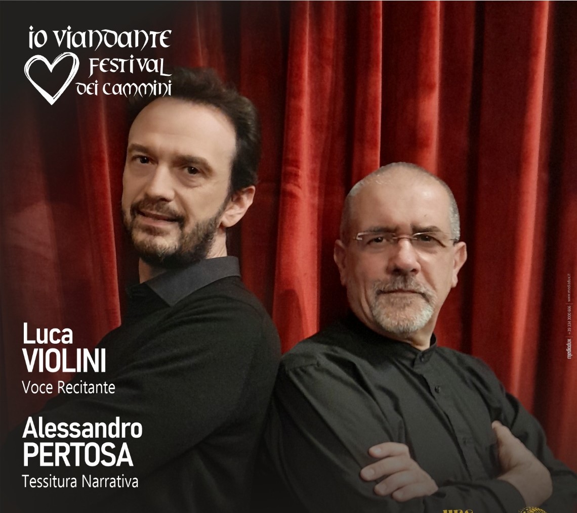 “Io Cammino”: il 10 aprile alla Paroniana spettacolo di Luca Violini e Alessandro Pertosa
