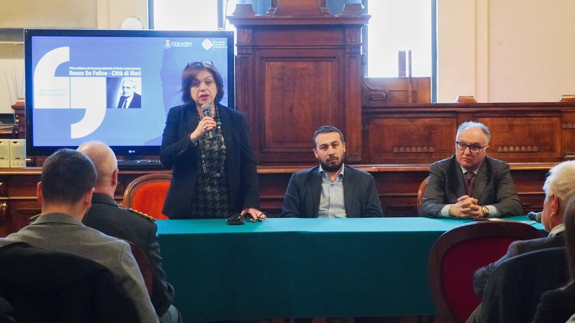 Premio De Felice-Città di Rieti, si avvicina la seconda edizione. E lo storico reatino Roberto D’Angeli collaborerà all’organizzazione