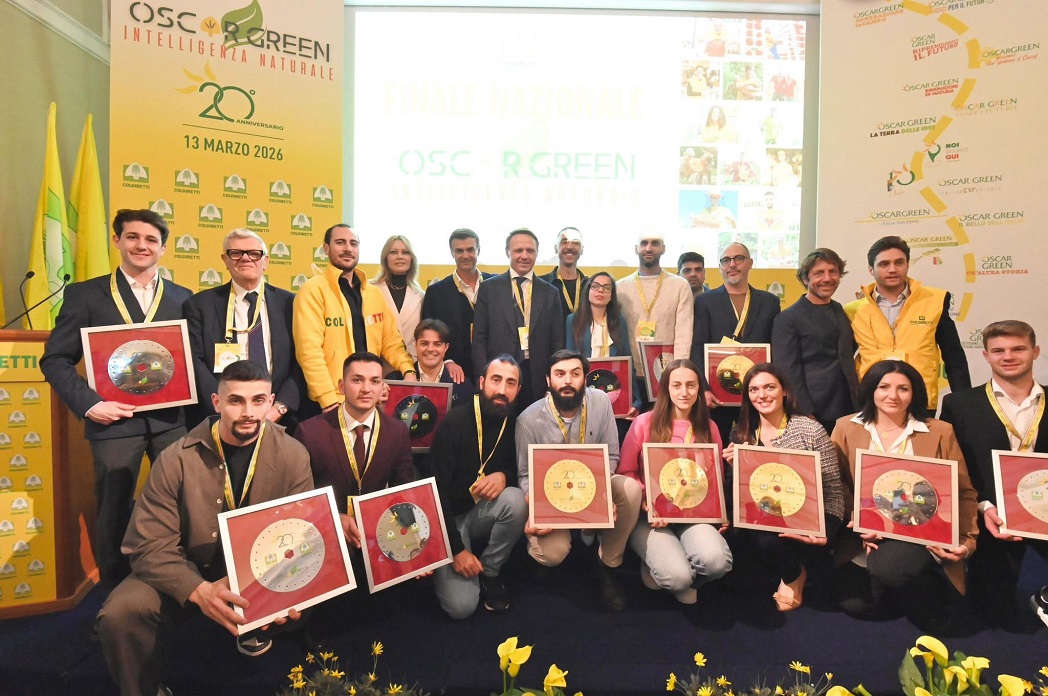 Lavoro, Coldiretti: 20 anni di Oscar Green, cresce innovazione nei campi del Lazio