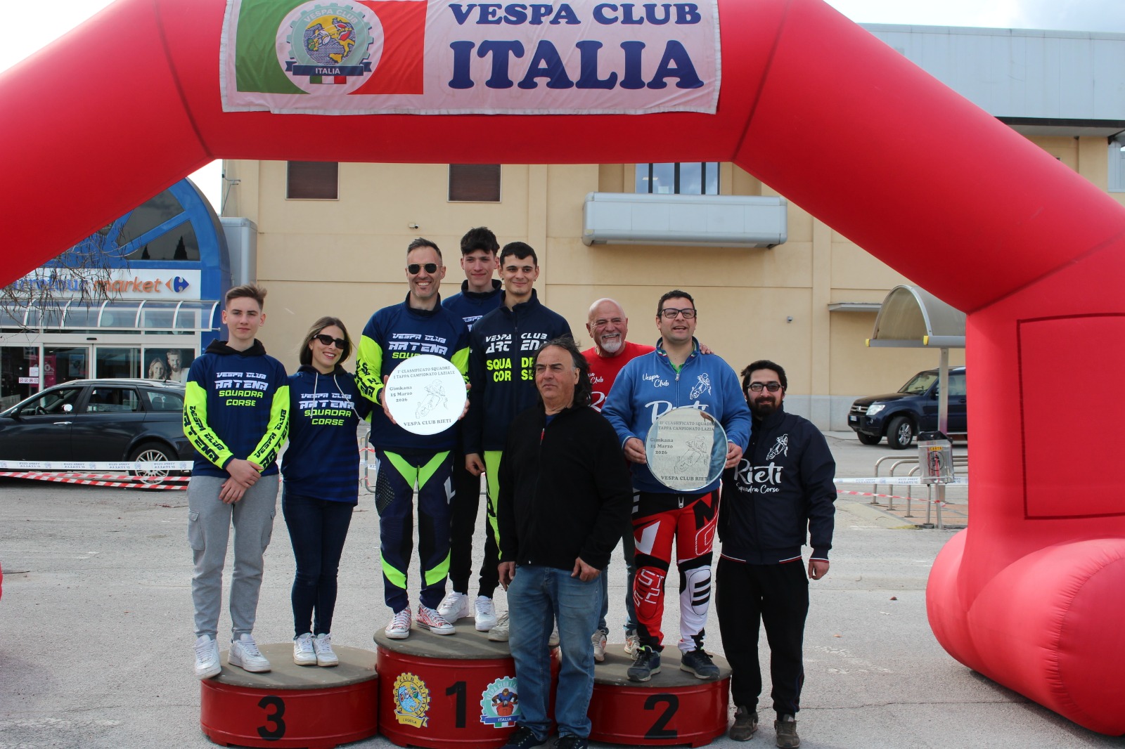Campionato invernale Gimkana in Vespa: apprezzabili risultati per il Vespa Club Rieti