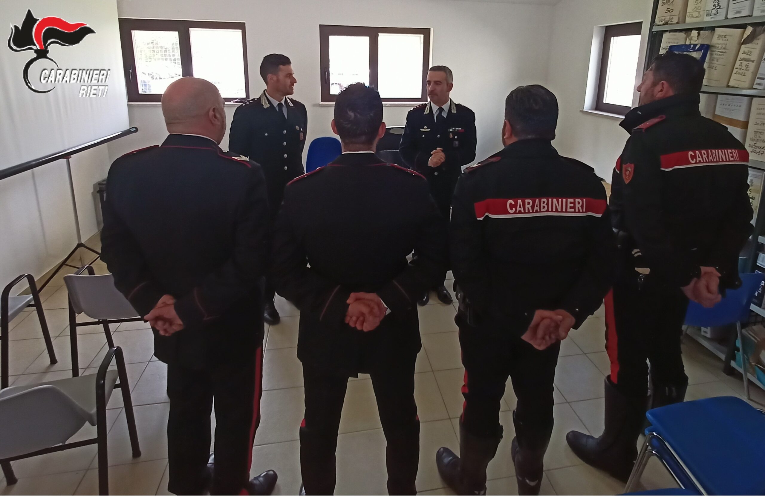 Assalto al bancomat di Varco Sabino: il comandante provinciale si congratula con i militari per il tempestivo arresto dei quattro presunti autori