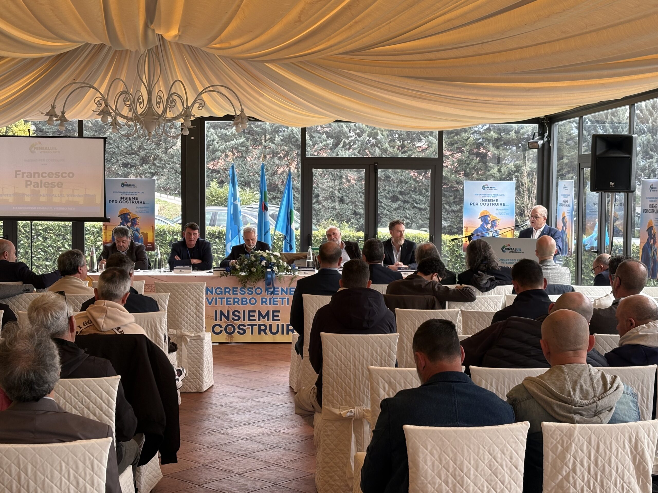 Feneal Uil Rieti e Viterbo. Il Congresso elegge Francesco Palese Segretario Generale