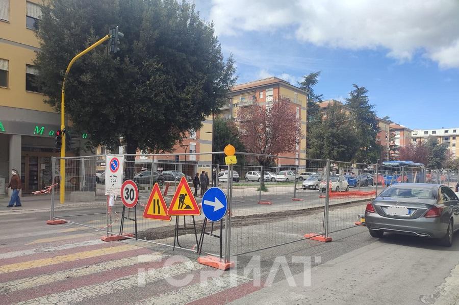 Lavori Viale matteucci 17 marzo 2026 Lavori Viale matteucci 17 marzo 2026