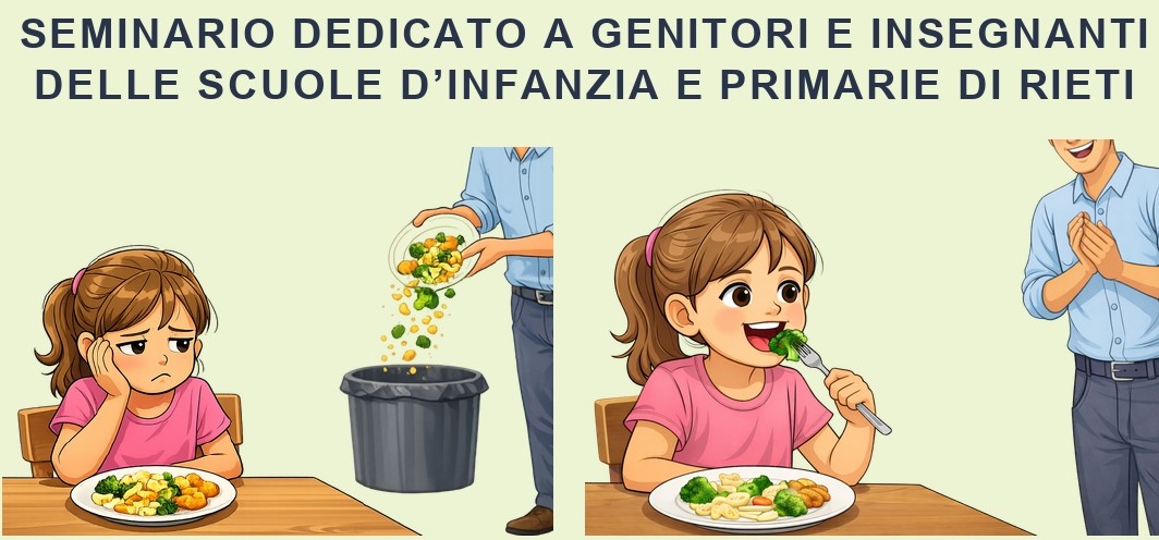Educazione alimentare e salute dei bambini: a Rieti un seminario per genitori e insegnanti