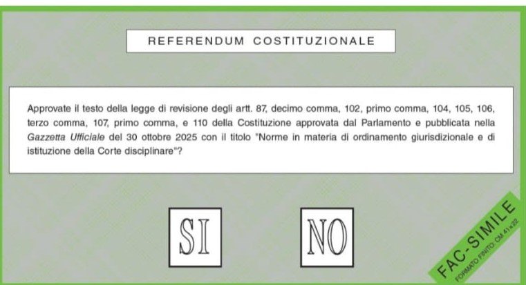 Referendum giustizia: italiani alle urne il 22 e 23 marzo