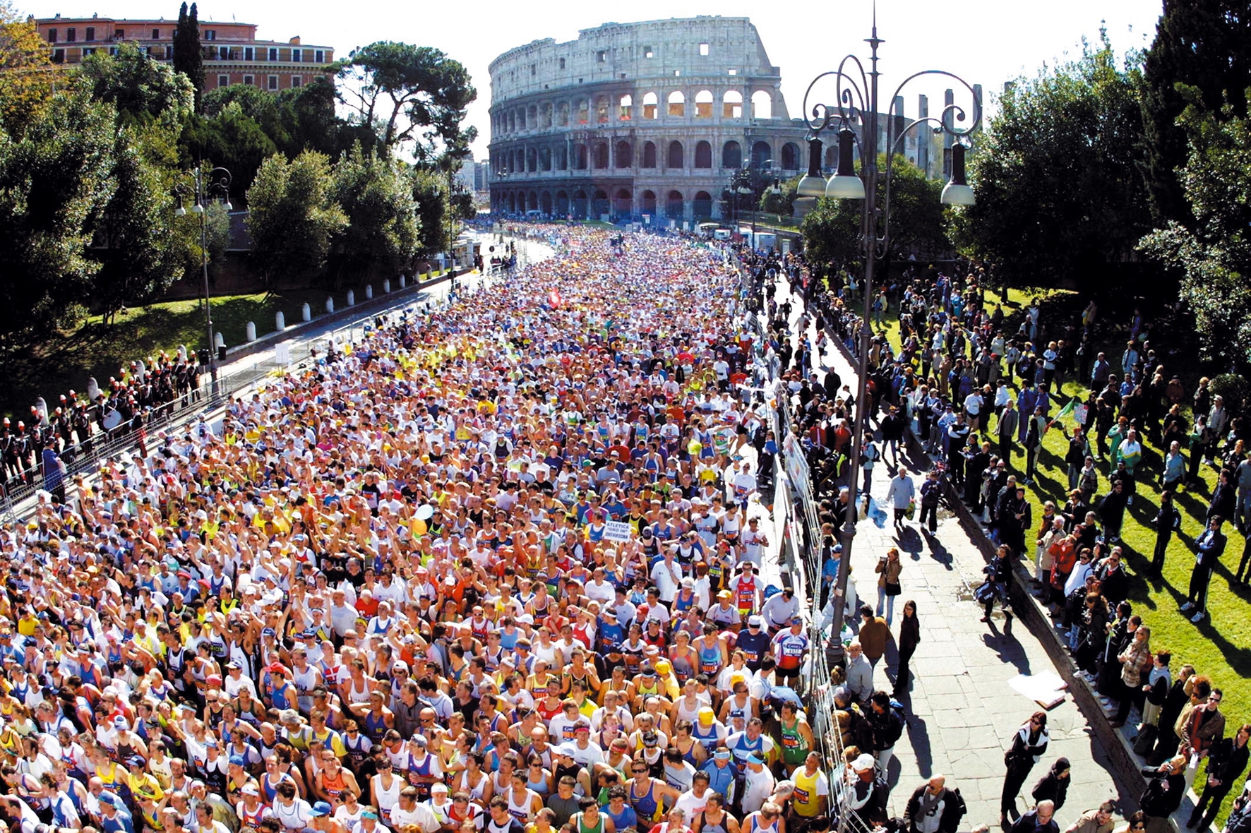 Maratona di Roma domenica 22 marzo: informazioni utili per chi si sposta verso la Capitale
