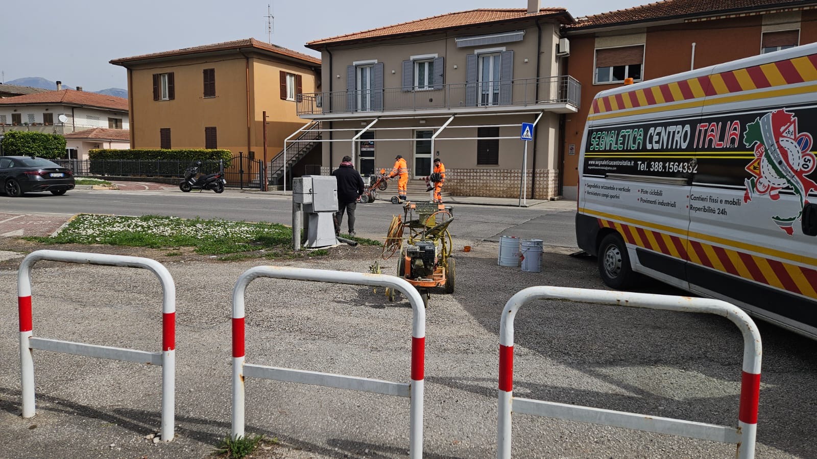 Rieti, lavori stradali e nuova segnaletica a Quattrostrade: sinergia tra Comune e Comitato di Quartiere