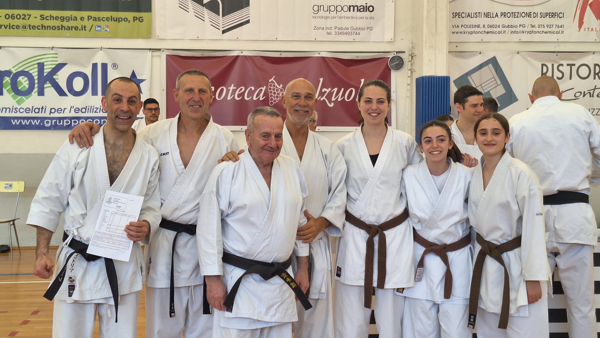 Nuovi Dan per gli atleti dell’Asd Shotokan Ryu Shofukai Karate Rieti