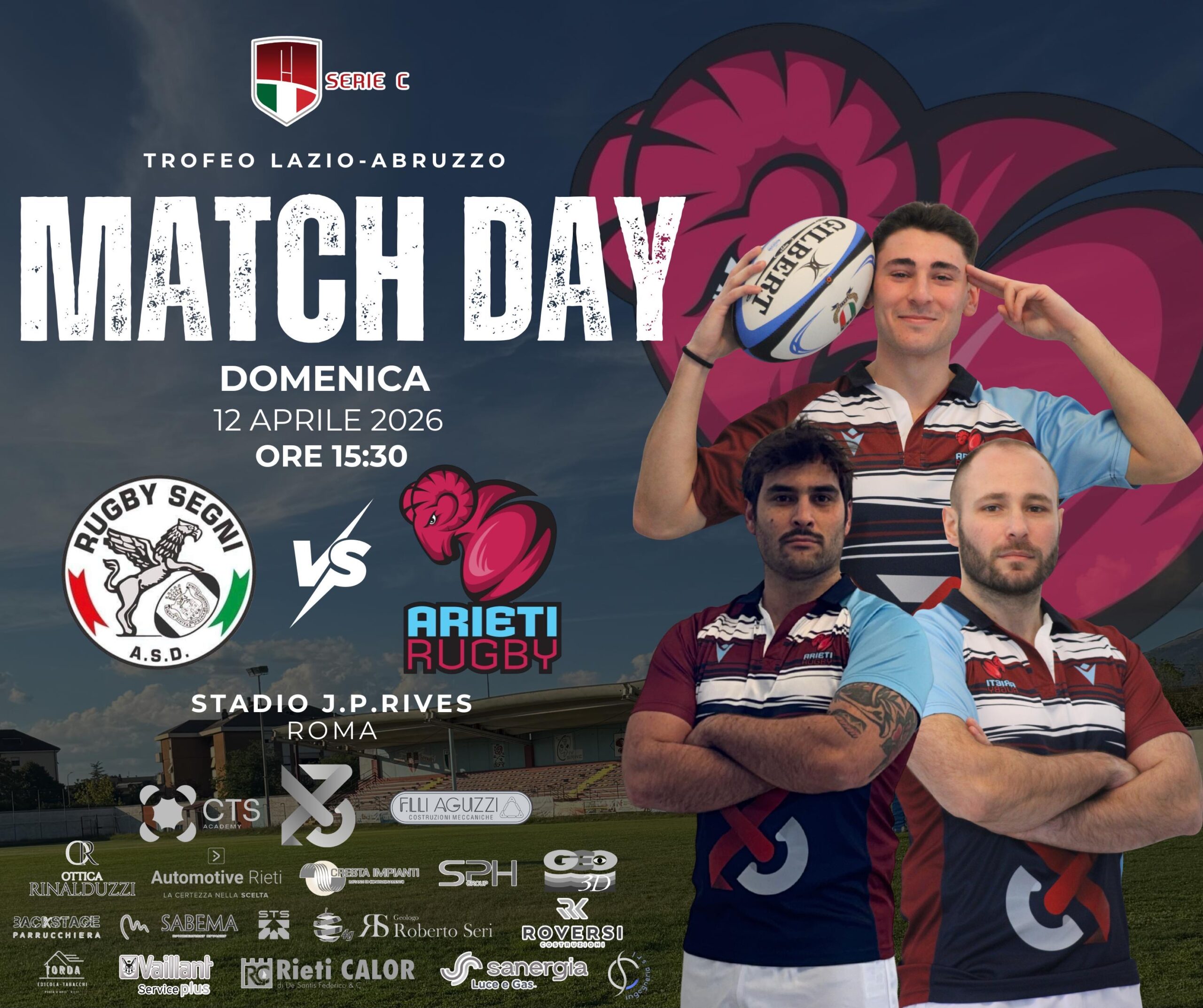 Gli Arieti tornano in campo affrontando in trasferta il Segni nell’ottava giornata del Trofeo Lazio-Abruzzo