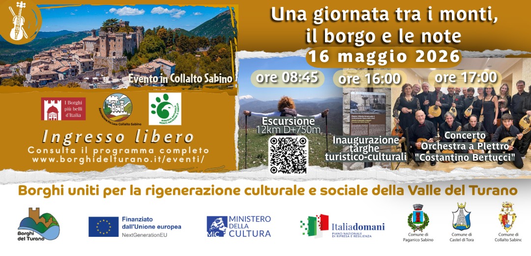 Una giornata tra i monti, il borgo e le note_Collalto Sabino