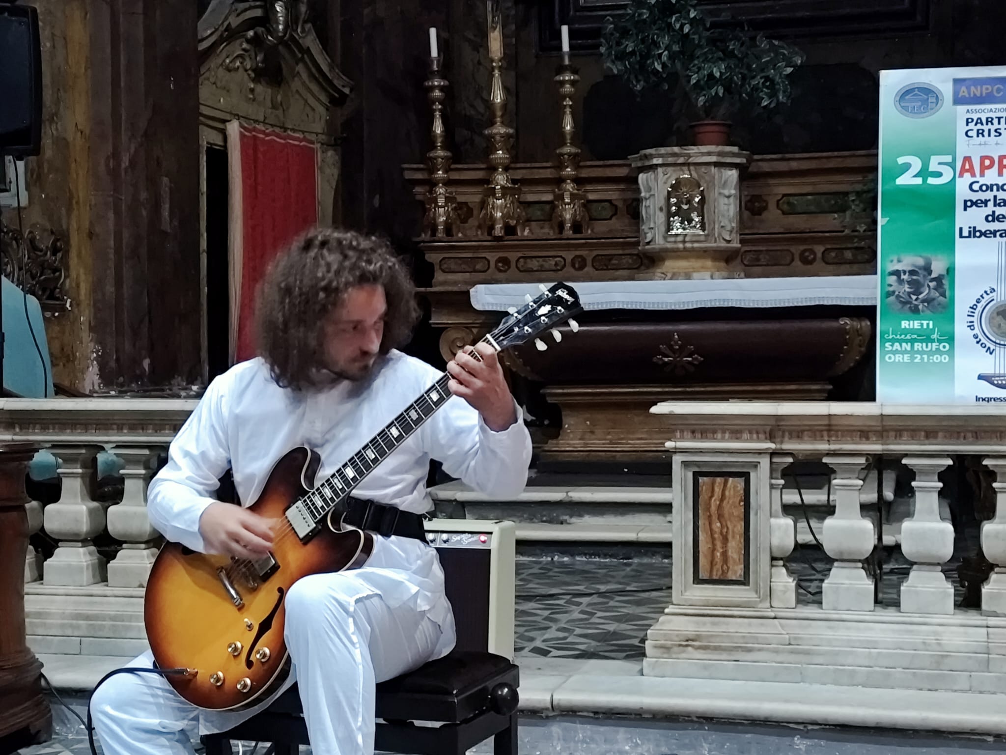 “Note di libertà dal centro d’Italia”  Nicolò Faraglia in concerto per il 25 aprile