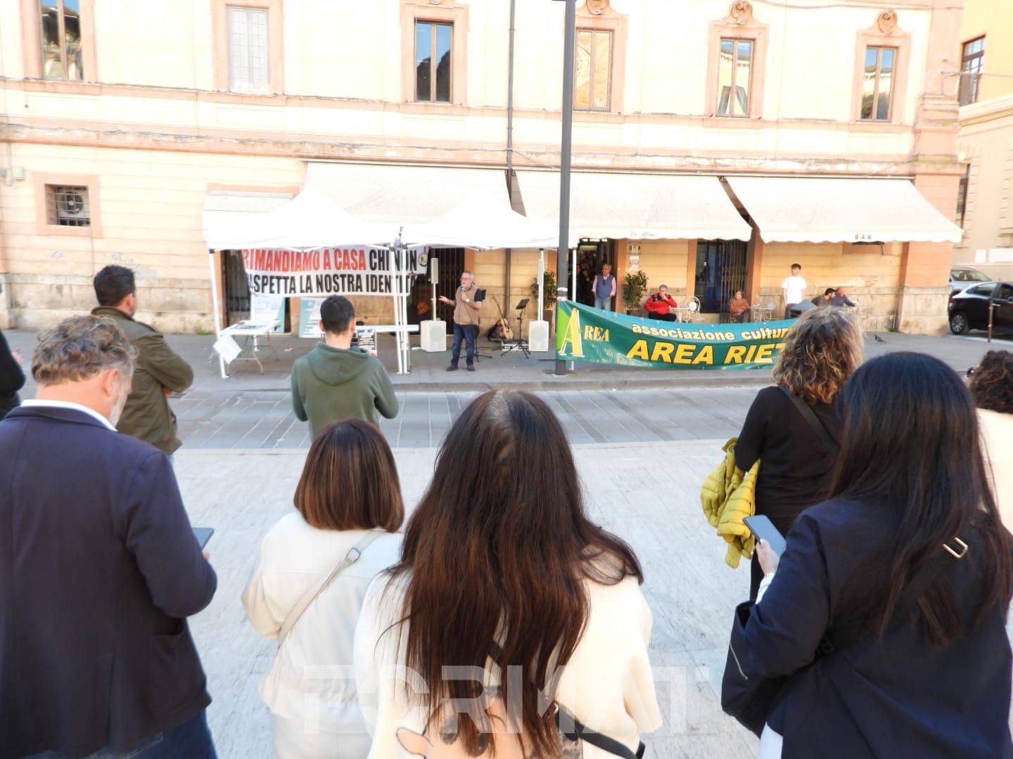 area manifestazione sulla sicurezza