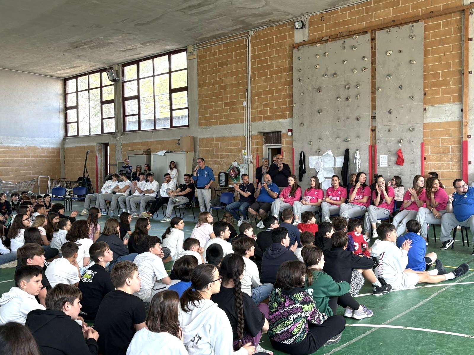 La Npc Rieti ospite della scuola di Poggio Mirteto