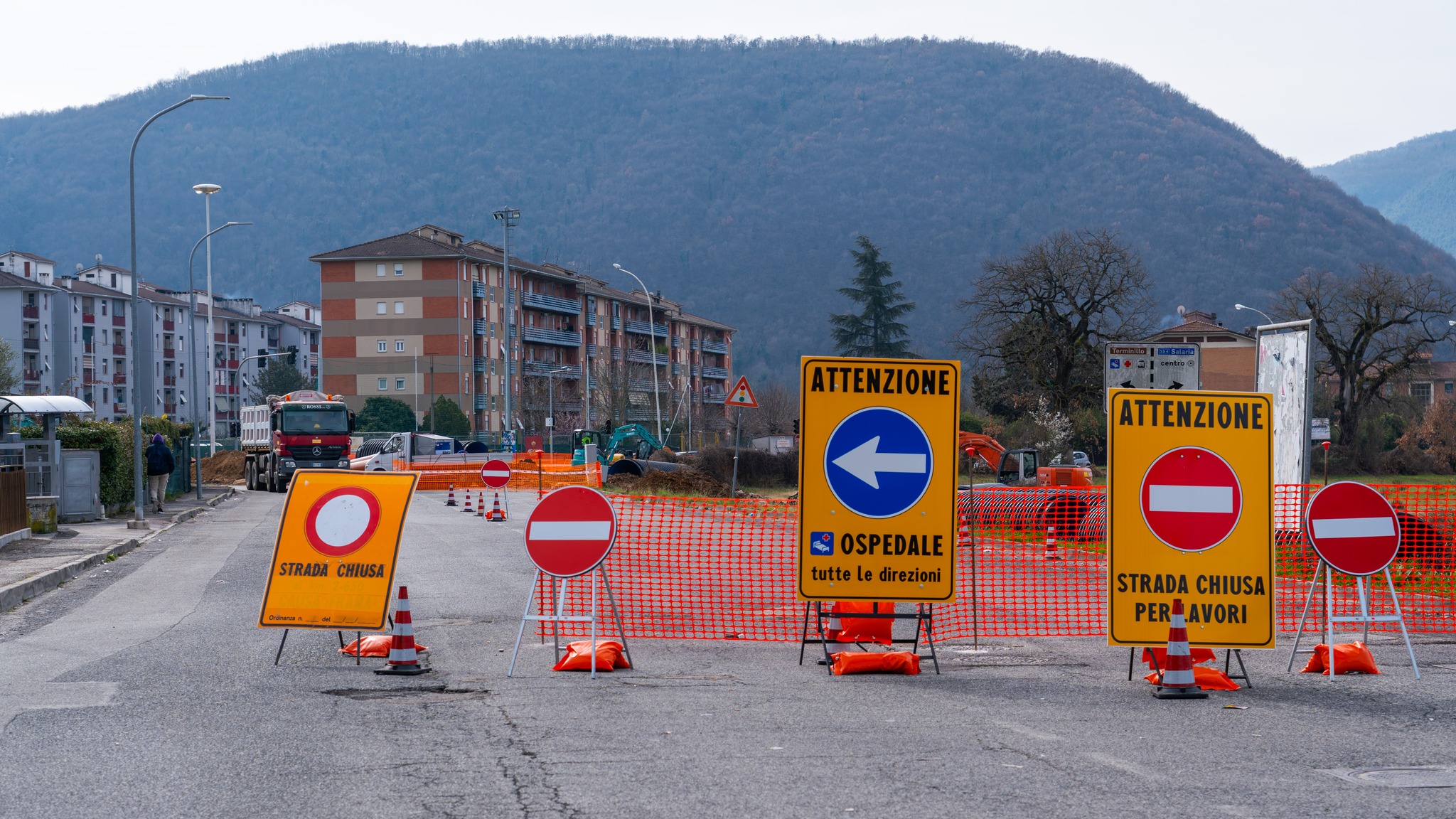 Messa in sicurezza Fosso del Cantaro, variazioni alla viabilità