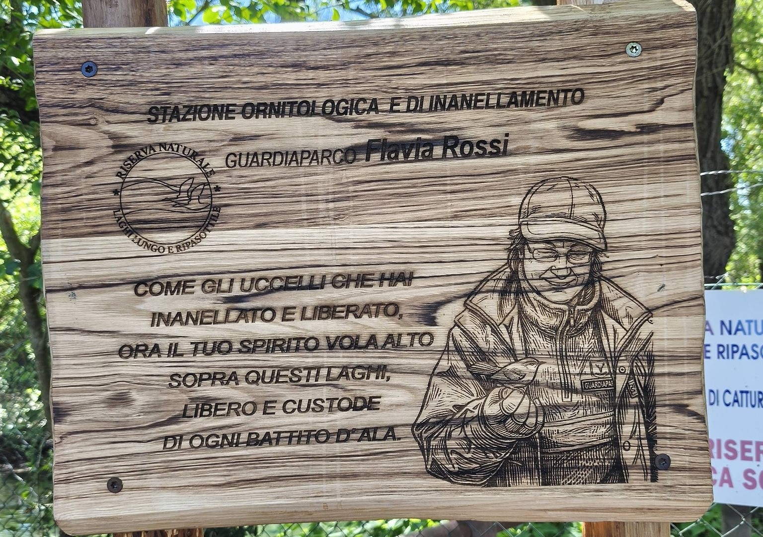 “In volo con Flavia”: memoria, impegno e futuro alla stazione di inanellamento di Ripasottile