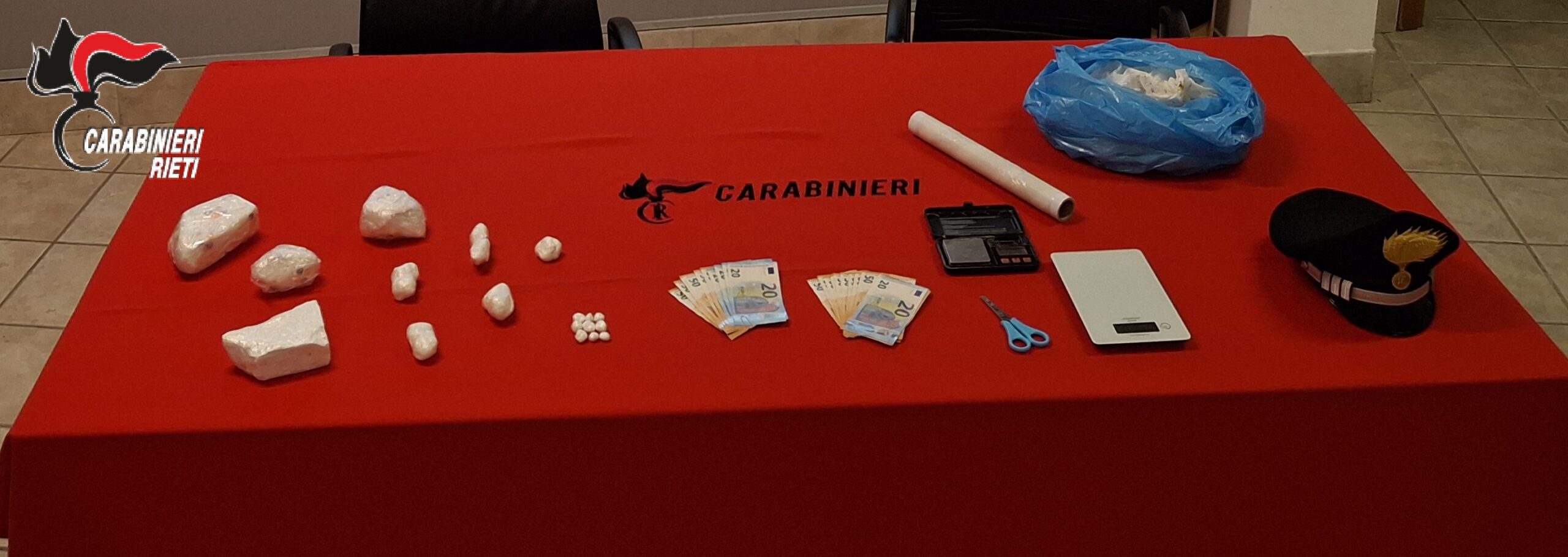 Oltre un chilo di cocaina sequestrata nei pressi dell’Ospedale, arrestato un 21enne