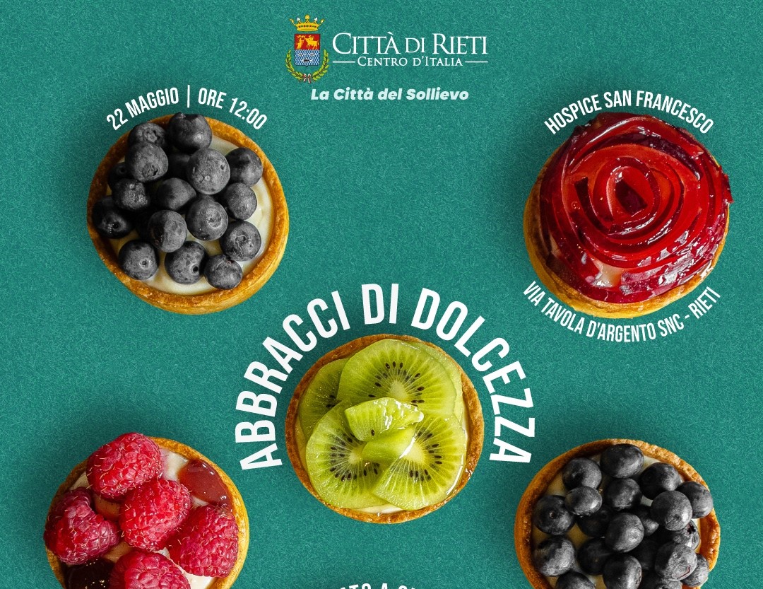 “Abbracci di dolcezze” all’Hospice San Francesco per il mese del Sollievo