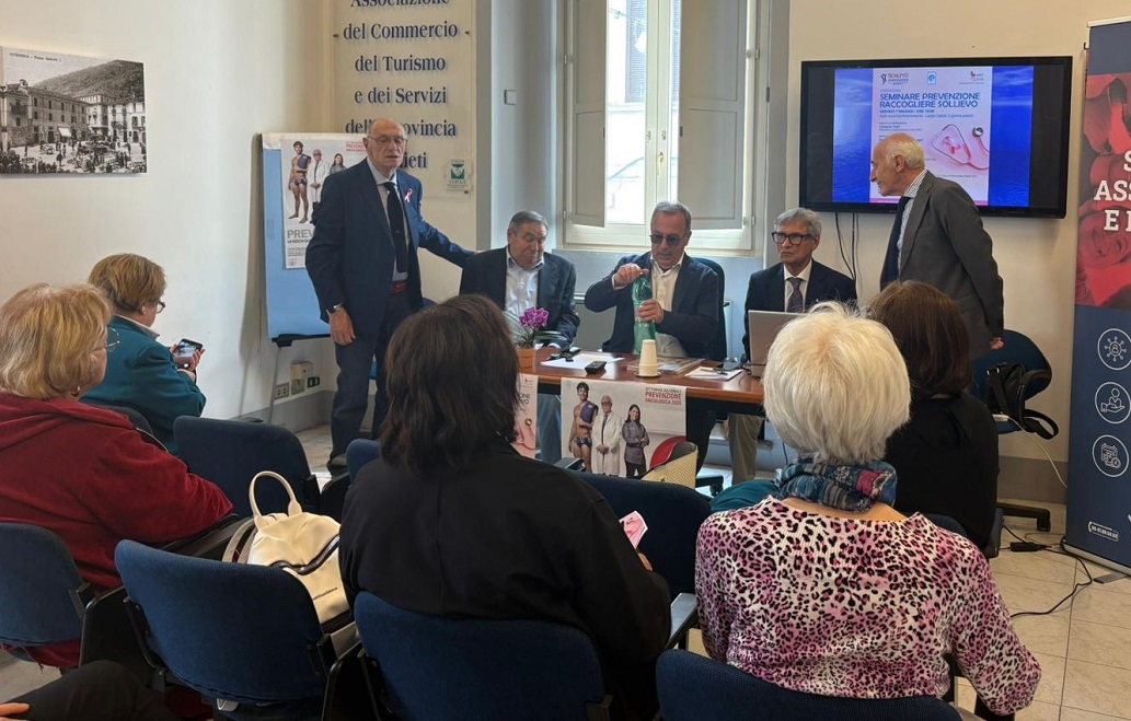 LILT Rieti: quarant’anni di impegno nella prevenzione oncologica raccontati al convegno Ascom