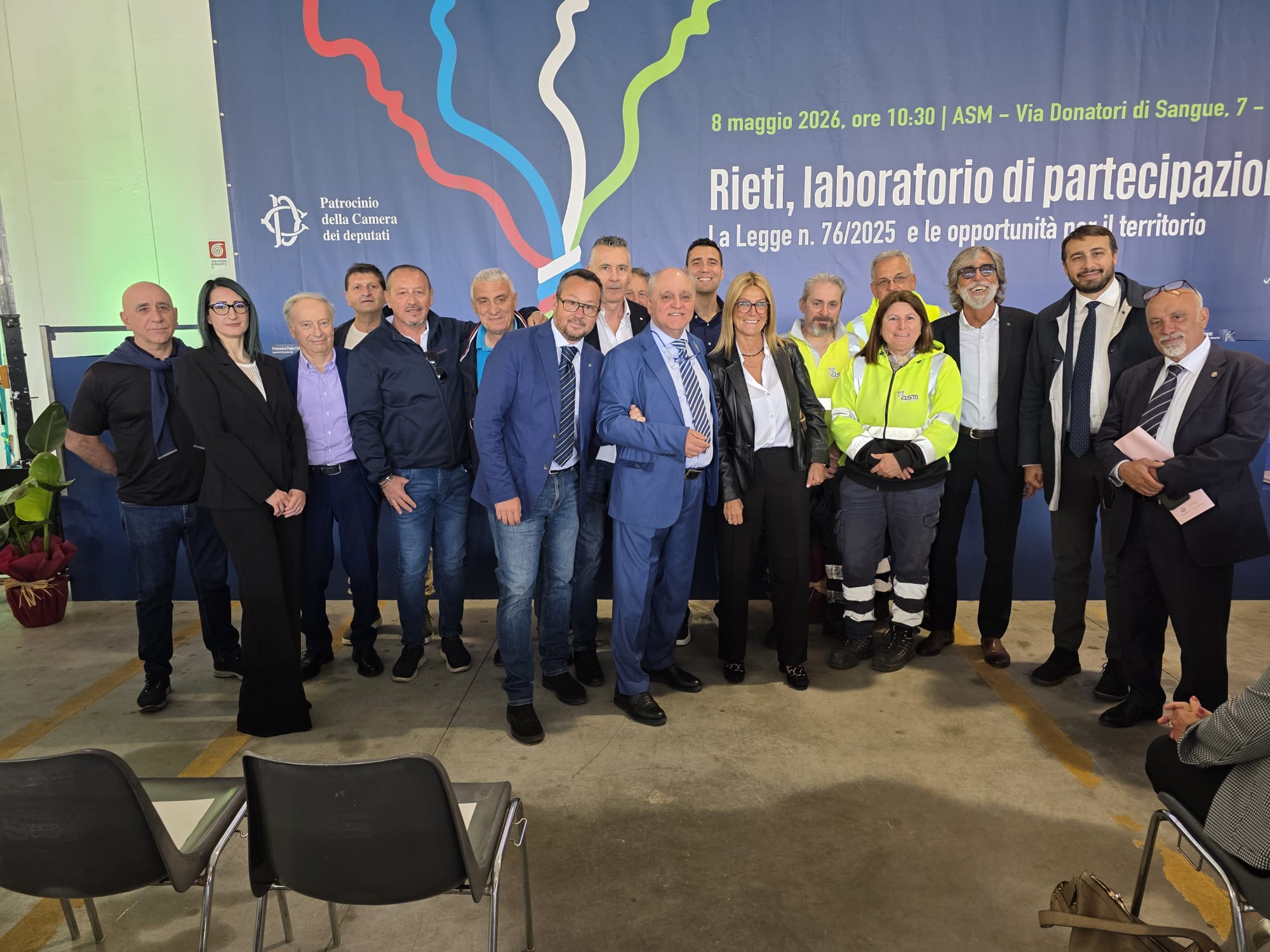 Lavoro, Pelecca (Cisl): Rieti modello nazionale della partecipazione. Il bollino Cnel riconosciuto ad Asm certifica percorso di eccellenza
