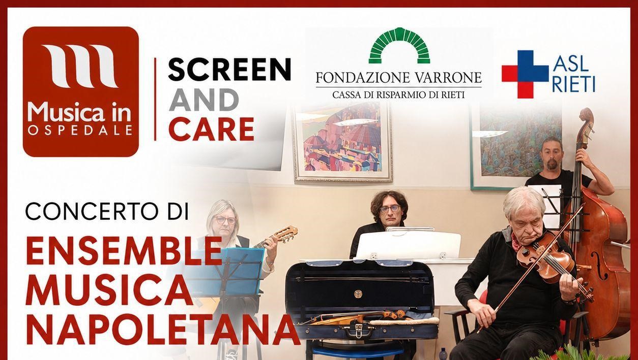 Asl Rieti, concerto in Radioterapia Oncologica per la Giornata Nazionale del Sollievo 2026