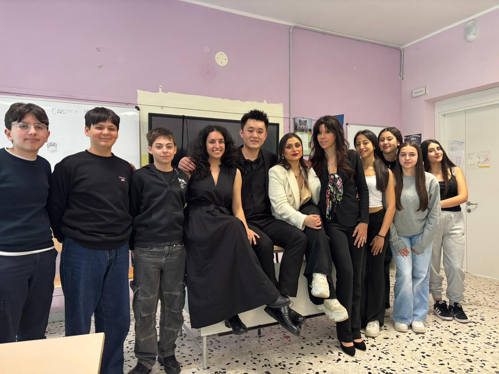 “Cantare è vita” un bel messaggio dai finalisti del Concorso Lirico Mattia Battistini agli alunni della Ricci
